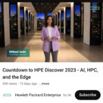 Host, HPE Discover Event 2023